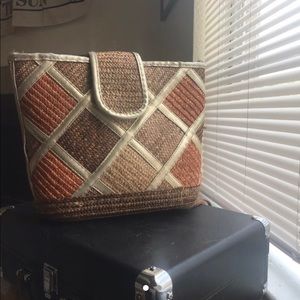 Vintage Wicker Purse